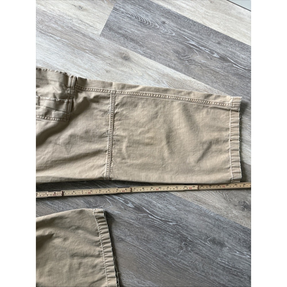 Polo Jeans Co. Ralph Lauren Vintage Tan Cargo Pants 90s Y2K 40X30 Freighter Pant - Picture 9 of 16